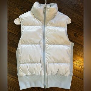 Nike Metallic Silver Puffer Jacket